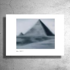 ゲルハルト・リヒター Gerhard Richter 『grosse pyramide』海外展覧会ポスター